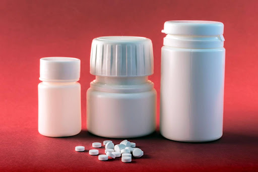 Prescription bottles for different types of MAT options